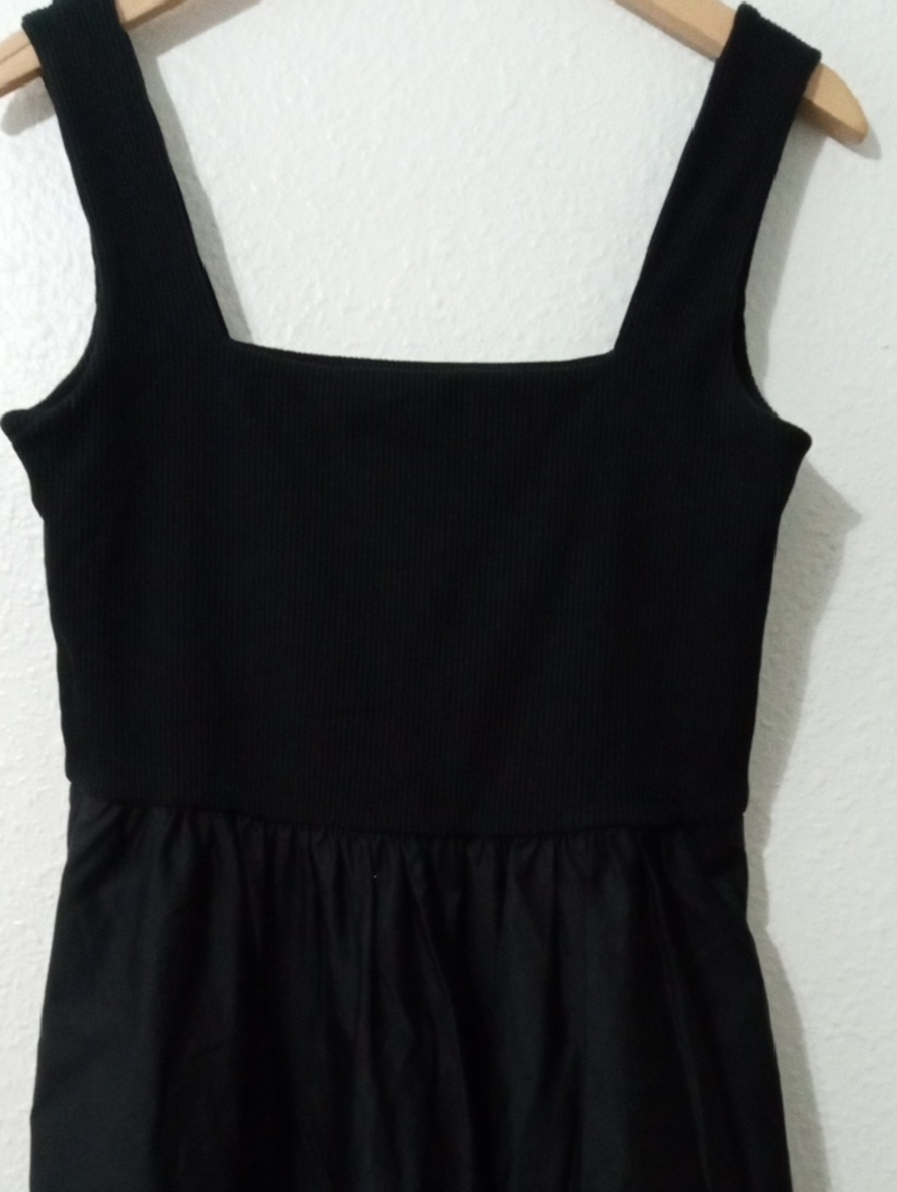 ME+EM Black Square-Neck Midi Dress - Picture 4 of 9